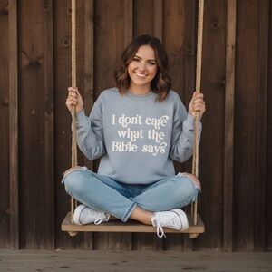 Gray Women's Sweatshirt LGBTQ